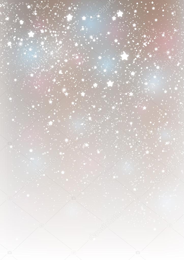 Starry glowing background