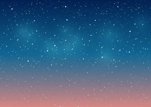 Fond ciel étoilé — Image vectorielle
