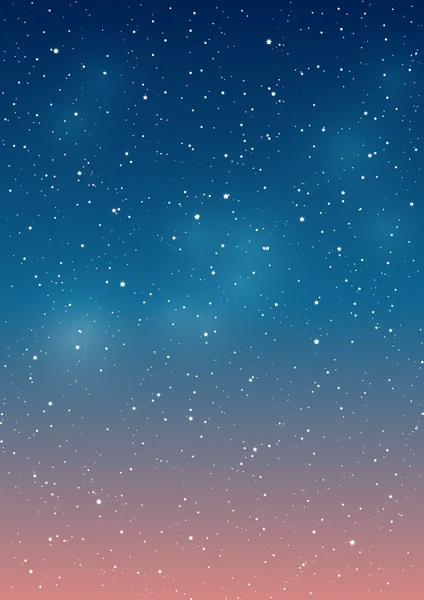 Звёздное небо — стоковый вектор