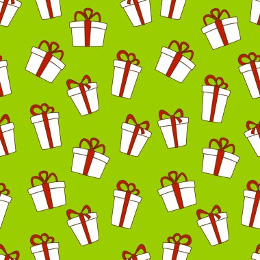 Hediye kutularıyla kusursuz desen