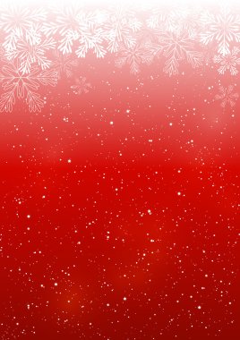 parlak Noel kar taneleri