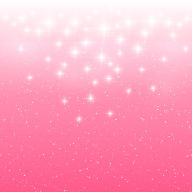 Yıldızlı pembe arka plan