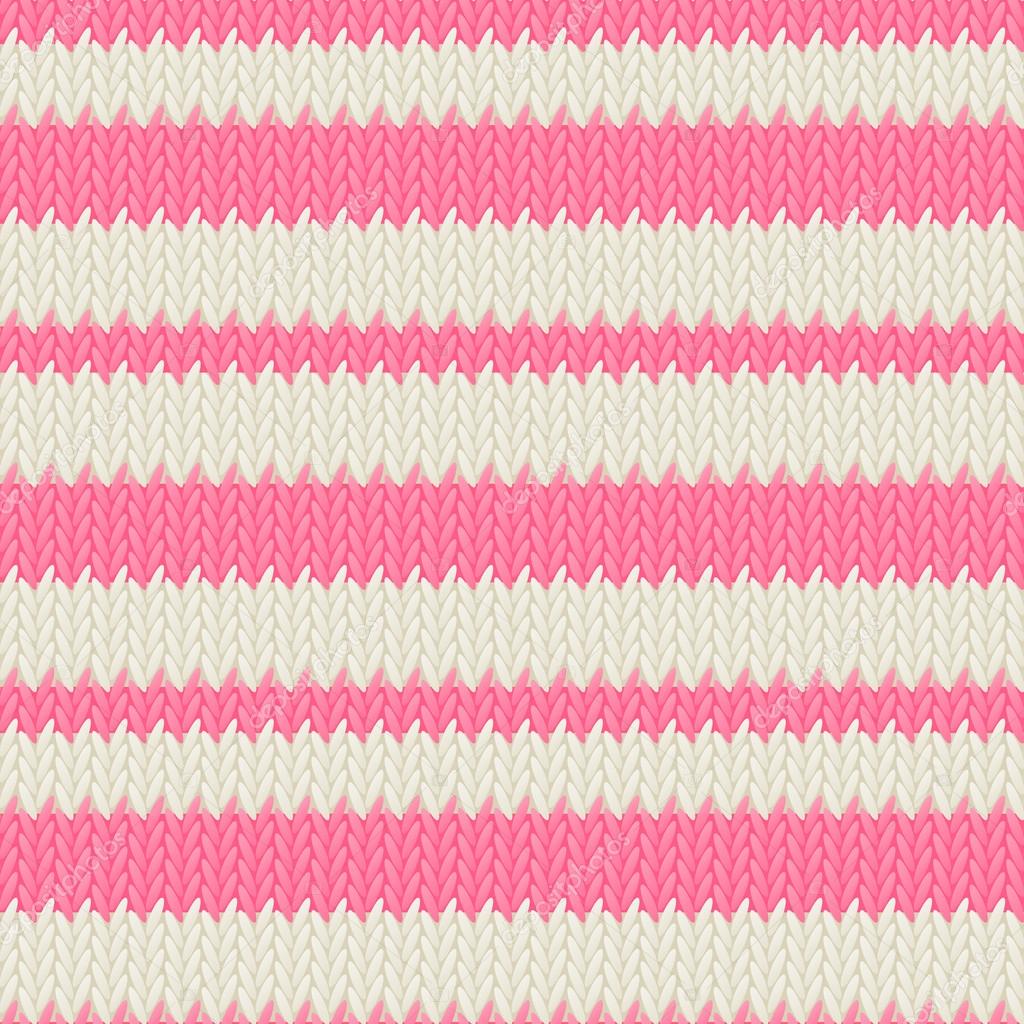 Seamless knitted pattern