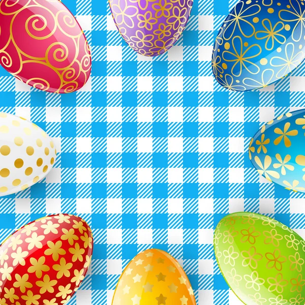 Happy Easter eggs — Stock Vector