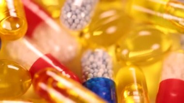 Hap ve kapsül ile arka plan