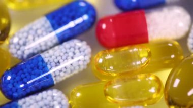 Hap ve kapsül ile arka plan