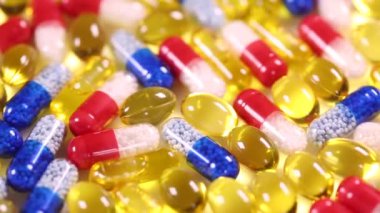 Hap ve kapsül ile arka plan