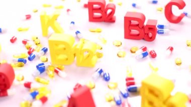 Vitamini kavramı, ek hapları 