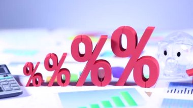 Arka plan ile finansal simgeler grubu