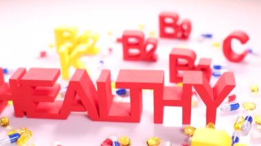 Vitamini kavramı, ek hapları 