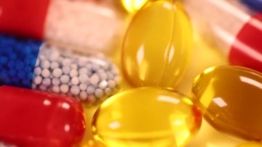 Hap ve kapsül ile arka plan