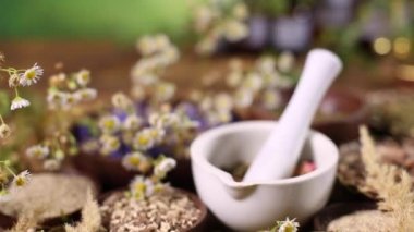 kurutulmuş tıbbi otlar