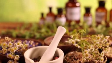 tıbbi otlar ve ölçekler