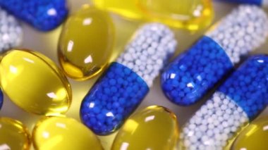 Arka plan çeşitli haplarla