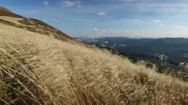 Красиві гори краєвид — стокове відео