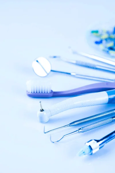 Close Dental Instruments — Stock Photo, Image