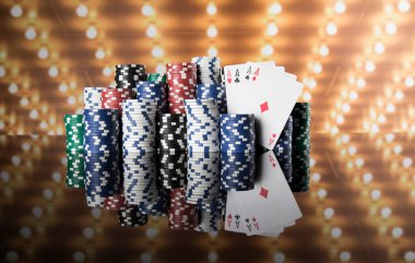 Klasik kumarhane, Poker Chips geçmişi