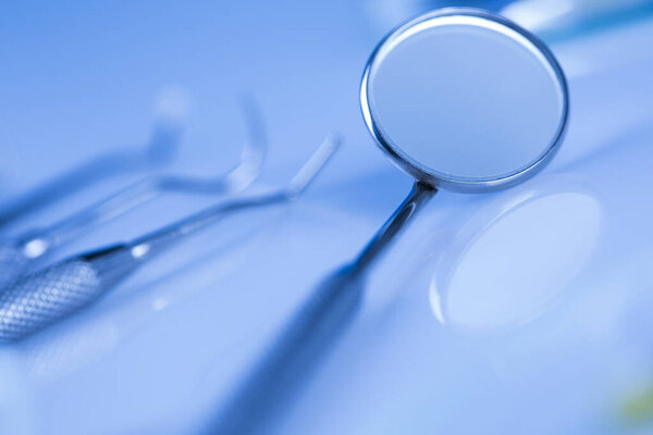 Dental medicine, set equipment tools