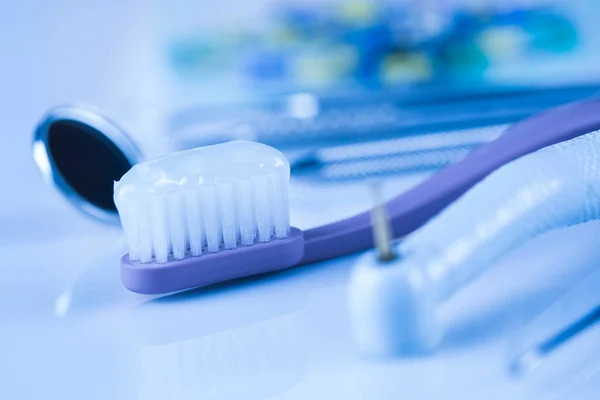 Equipos Estomatología Para Cuidado Dental —  Fotos de Stock