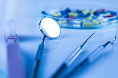 Yakın çekim Diş Aygıtları