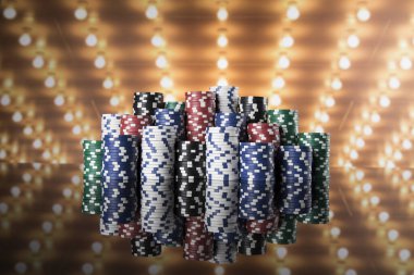 Klasik kumarhane, Poker Chips geçmişi