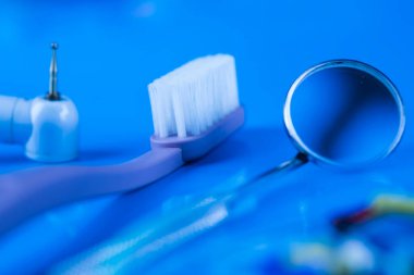 Sağlık, Stomatoloji ekipmanları, dişçilik konsepti