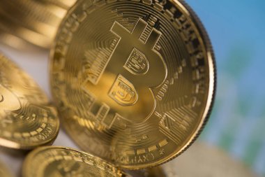 Bitcoins ve yeni sanal para konsepti, finansal tablo