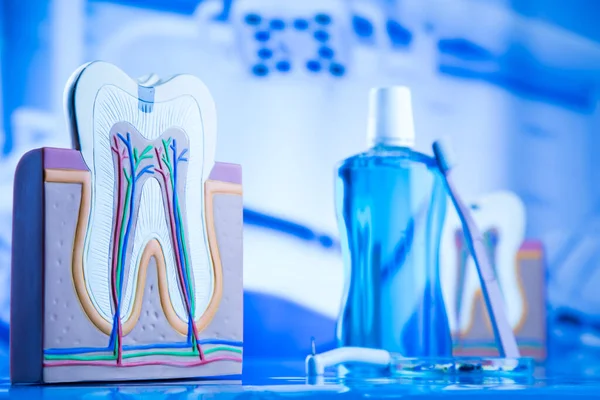 Oficina Odontología Herramientas Equipos Medicina —  Fotos de Stock