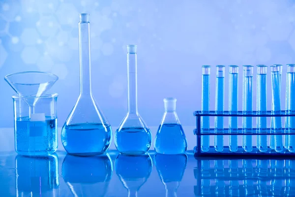 Laboratory Research Development Scientific Glassware Chemical Experiment — Stock Photo, Image