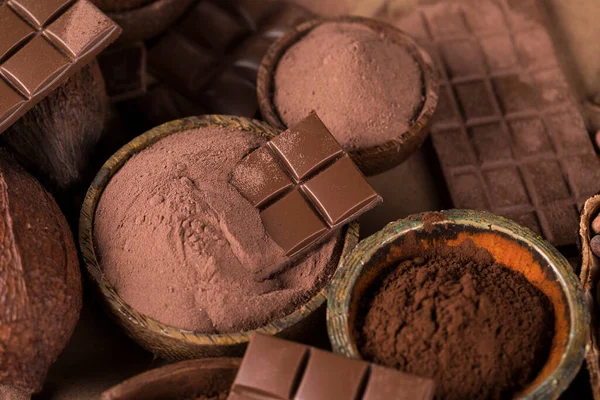 초콜릿 디저트 — 스톡 사진