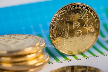 Bitcoin Ticaret Konsepti, sanal para