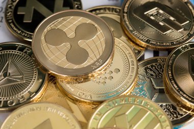 Kripto para birimi ve dünya çapında ödeme, teknoloji konsepti