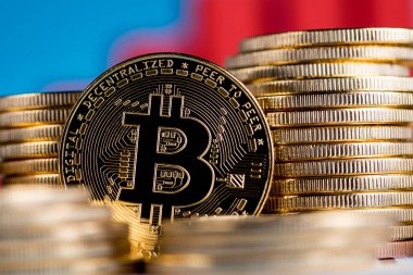 Bitcoin Ticaret Konsepti, sanal para