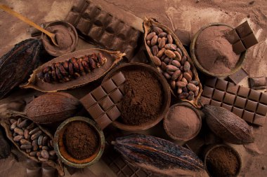 Çikolata Koleksiyonu, Kakao kabuğu, şeker, tatlı, tatlı