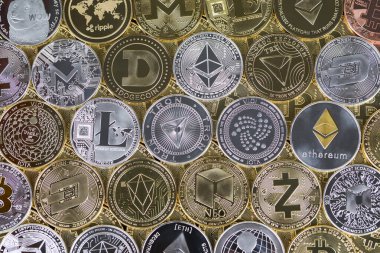 Kripto para birimi ve dünya çapında ödeme, teknoloji konsepti