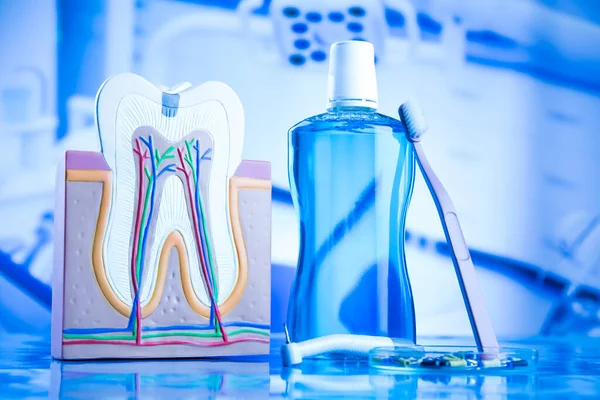 Zubní Ordinace Lékařské Nástroje — Stock fotografie