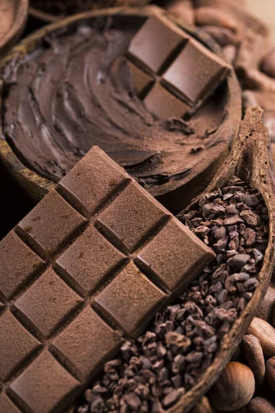 Какао Суміш Квасоля Шоколад — стокове фото
