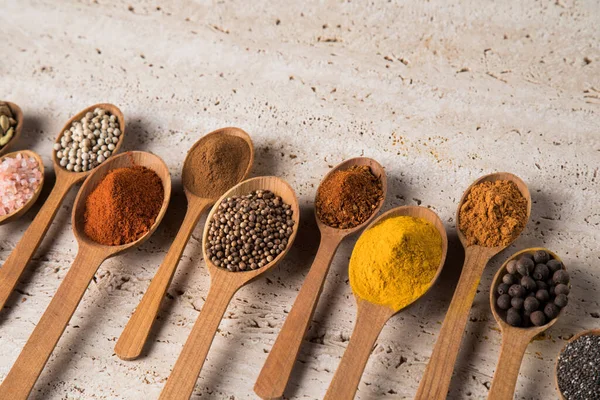 Space Your Text Spice Still Life — Stock Photo, Image