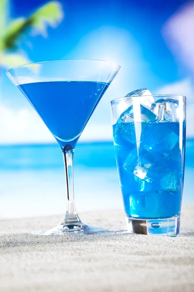 Blue Lagoon Cocktail — Stock Photo, Image