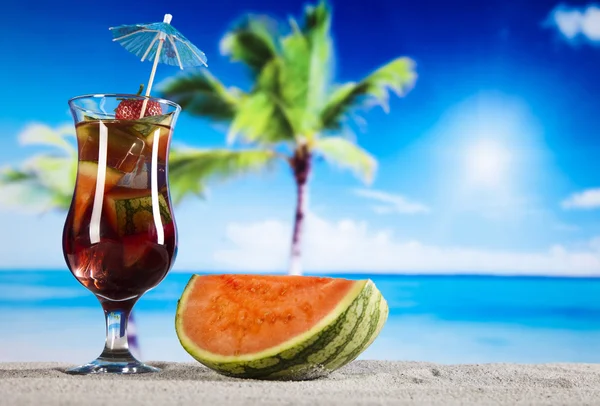 Watermelon cocktail — Stock Photo, Image