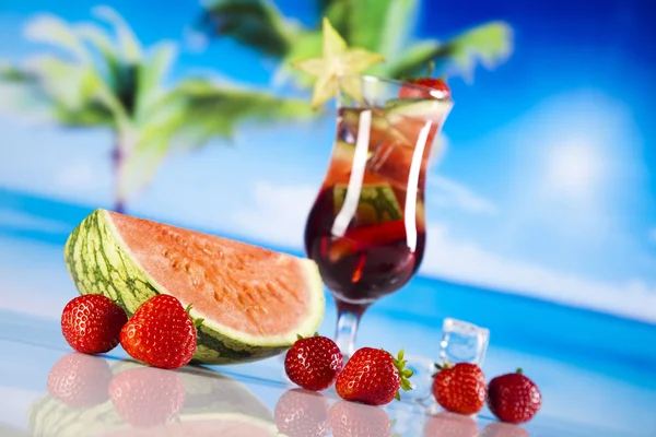 Watermelon cocktail — Stock Photo, Image