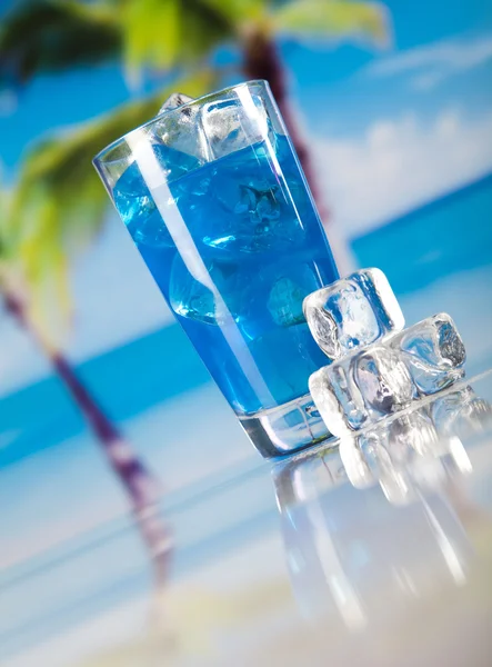 Blue Lagoon Cocktail — Stock Photo, Image