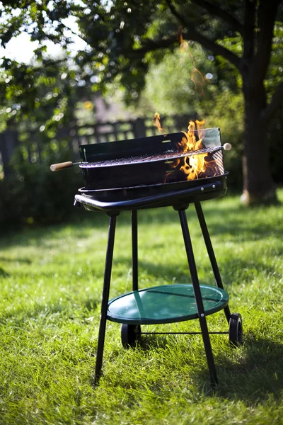 Vuur, hete grillen — Stockfoto