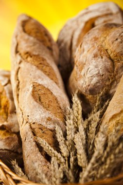 kompozisyon ile ekmek loafs