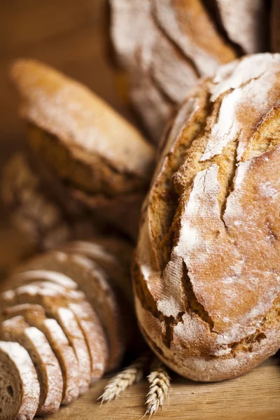 Traditioneel gebakken brood — Stockfoto