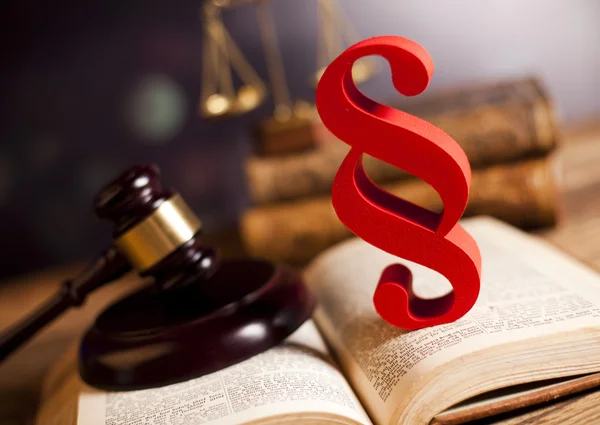 Concepto de Derecho y Justicia. — Foto de Stock