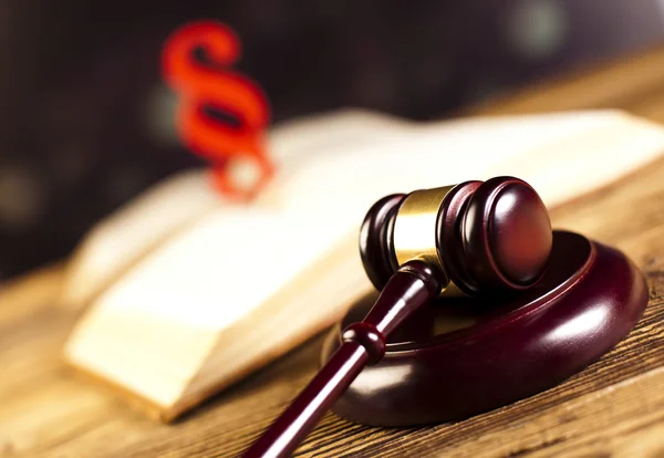 Concepto de Derecho y Justicia — Foto de Stock