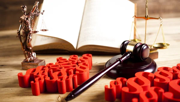 Law and justice concept — Stock Photo, Image