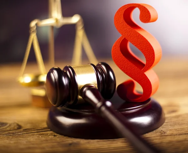 Derecho y Justicia — Foto de Stock