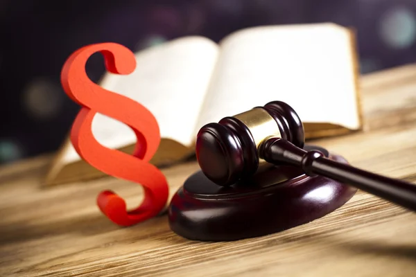 Concepto de Derecho y Justicia — Foto de Stock